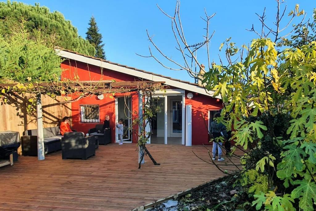 Le Clos Langella Villa Leognan Bagian luar foto